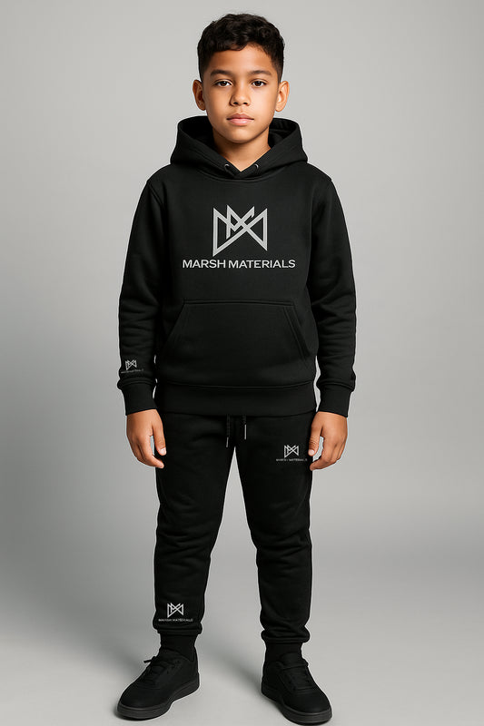 Reflective logo tracksuit kids