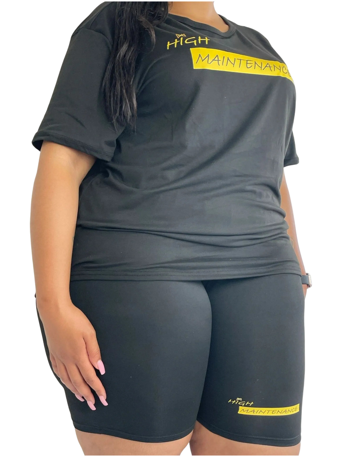 High maintenance t-shirt and shorts set