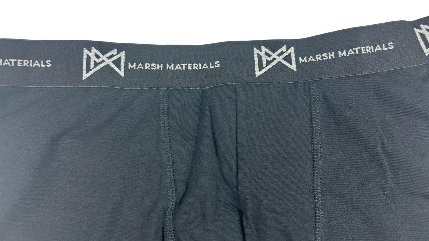 Sewn logo waistband boxers